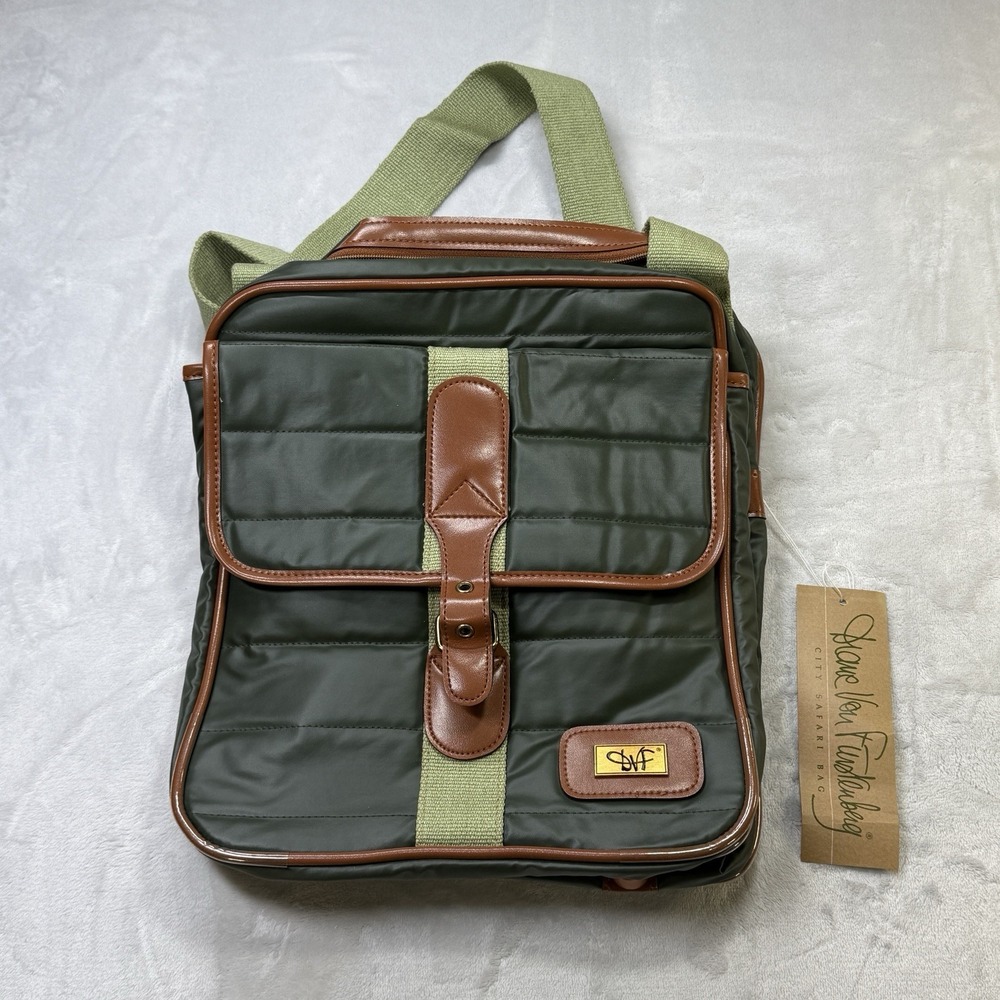 Vintage 1981‎ DVF Diane Von Furstenberg City Safari Bag NWT Tatiana Kit